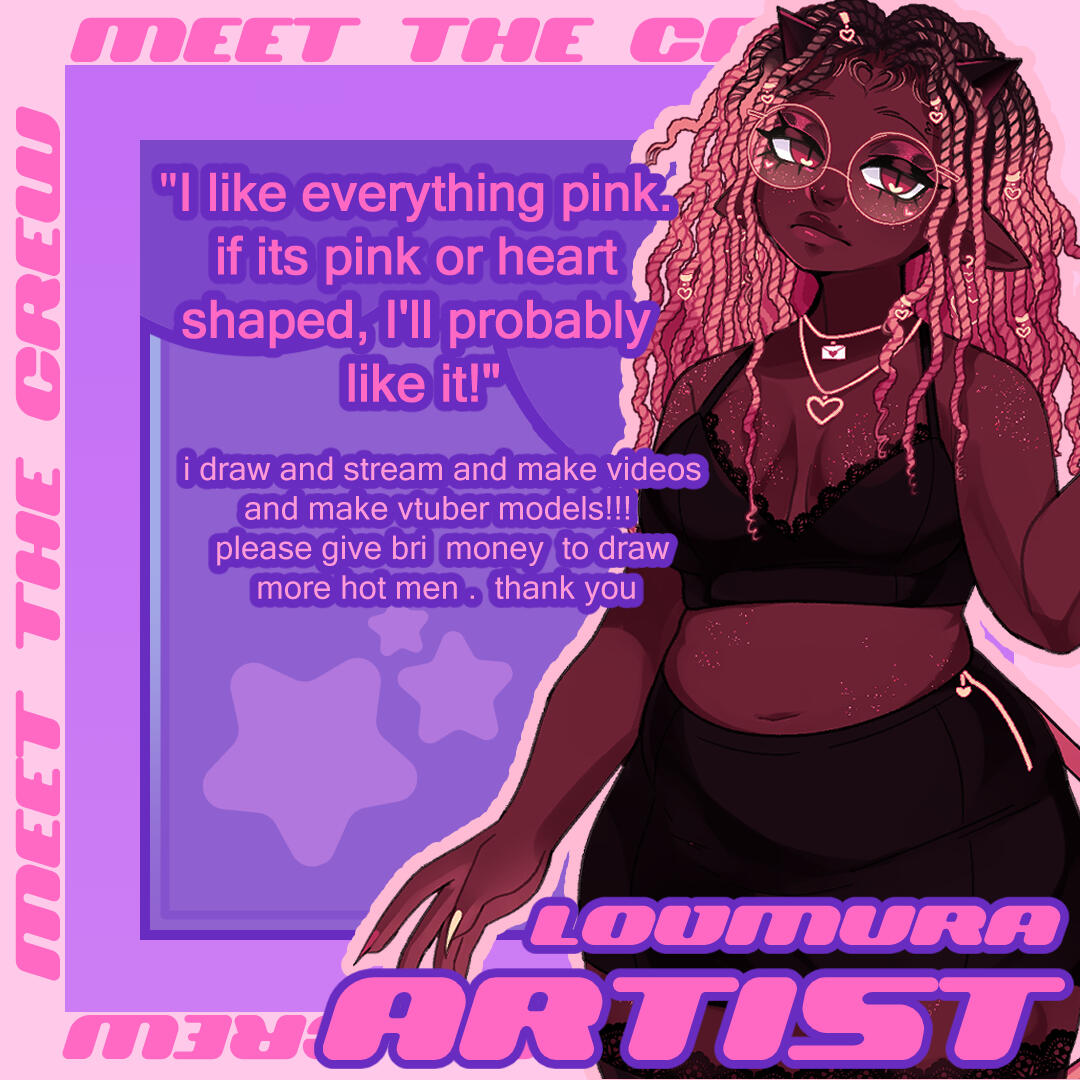 LOVMURA ★ ARTIST ★ BlueSky Twitter Twitch VGen